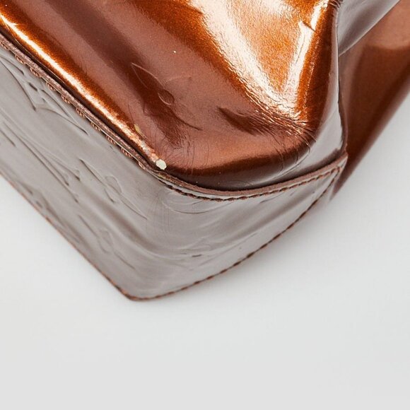 Louis Vuitton Bronze Monogram Vernis Reade PM Bag - Picture 9 of 9